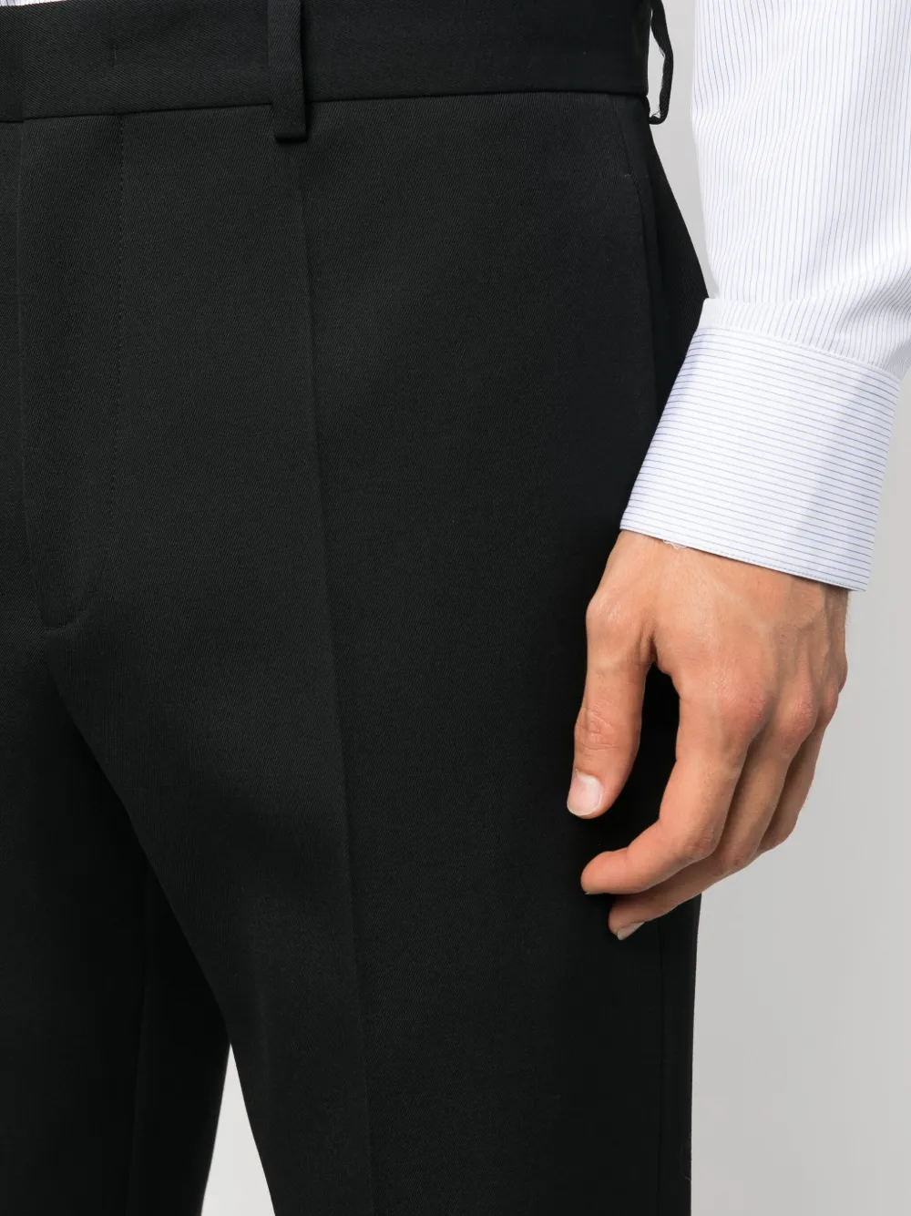 美品　JIL SANDER ブラックスーツ 3つボタン　48 JIL SANDER】ジルサンダー 美品 セットアップスーツ 48 black