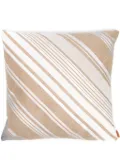 Missoni Home Saint Remy striped cushion 40x40 - Neutrals