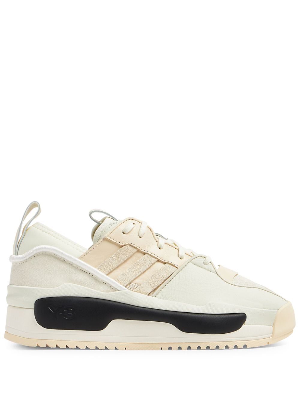 Shop Adidas Originals Rivalry Y-3 Leather Sneakers In White