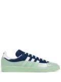 adidas colour-block lace-up sneakers - Green