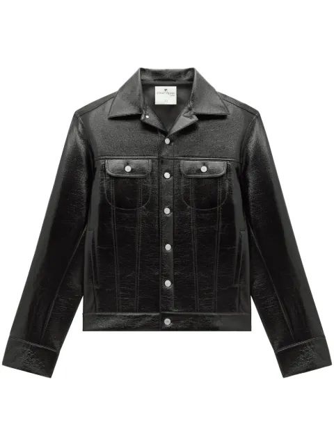 Courrèges vynil trucker jacket