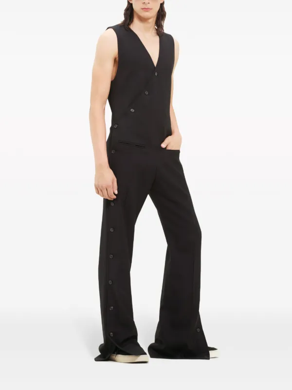courrèges スーツ Courrèges テーラード ジャンプスーツ | ブラック | FARFETCH JP