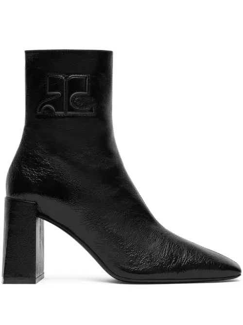 Bottines Helena 70 mm en cuir - Courrèges - Modalova