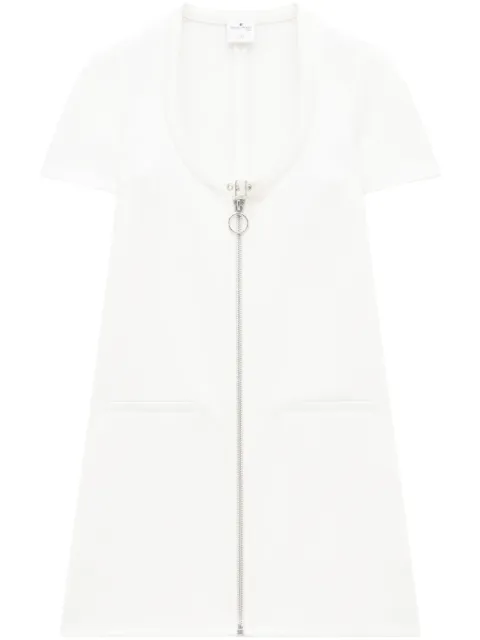 Courrèges Holistic zip-up minidress