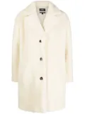 A.P.C. Nicolette teddy coat - Neutrals