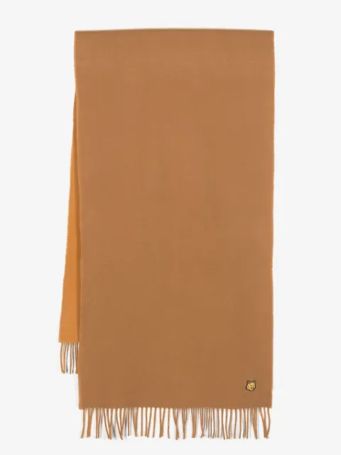 Maison Kitsuné écharpe à patch Fox 