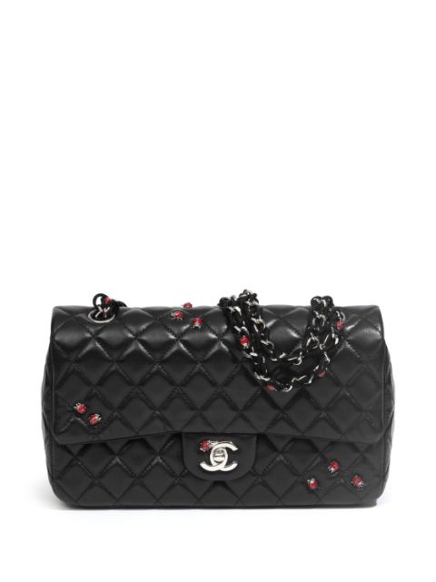 CHANEL Pre-Owned 2011 medium Classic Flap ladybug shoulder bag WOMEN