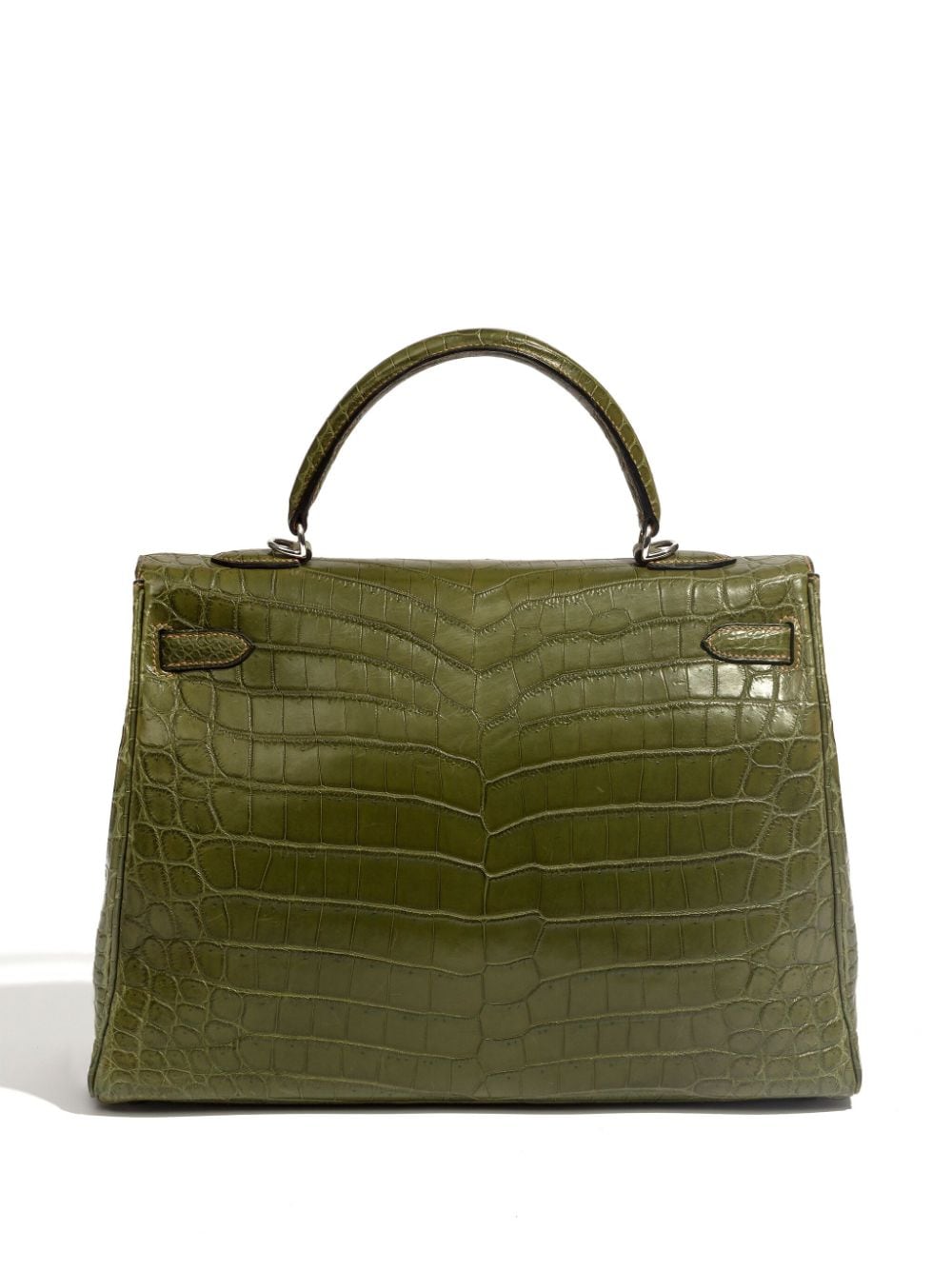 Hermès 2007 pre-owned Kelly 35 handtas - Groen