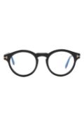 TOM FORD Eyewear round-frame glasses - Black