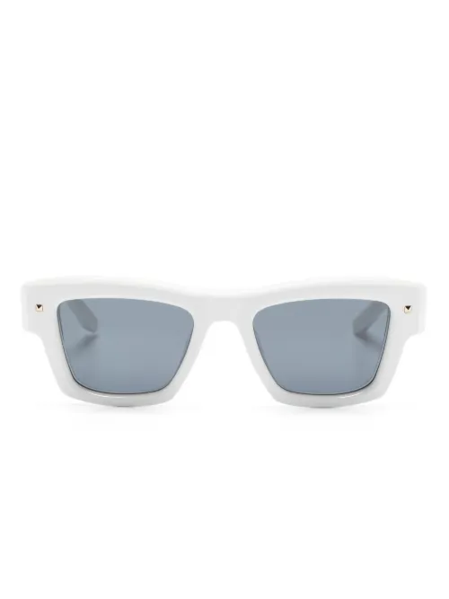 Lunettes de soleil à plaque logo - VALENTINO GARAVANI EYEWEAR - Modalova