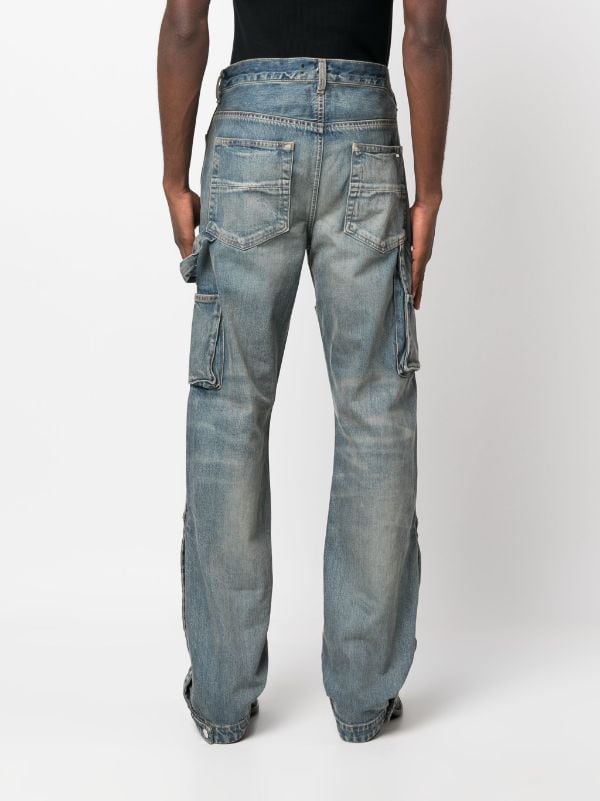 AMIRI tie-detail Cargo Jeans - Farfetch
