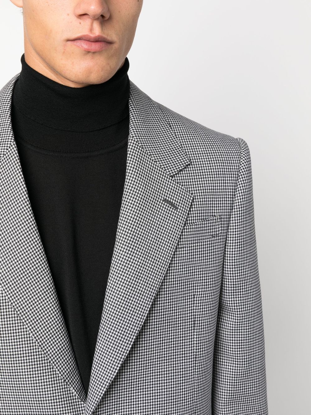 Alexander McQueen houndstooth wool blazer Men