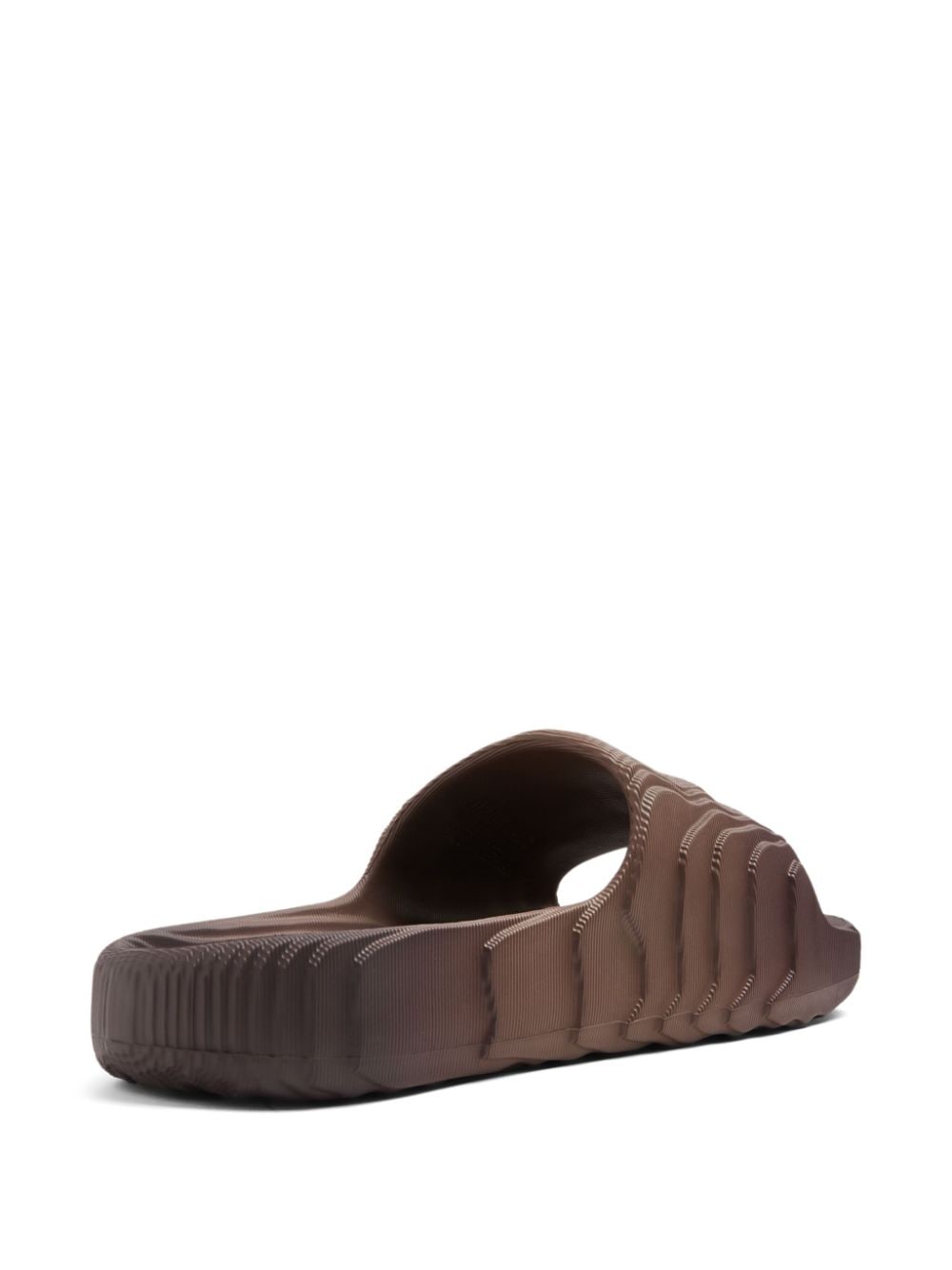 Shop Adidas Originals Adilette 22 Slides In Brown