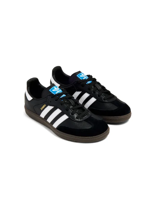 Adidas Kids Samba OG C Black Gum Sneakers Black FARFETCH UK