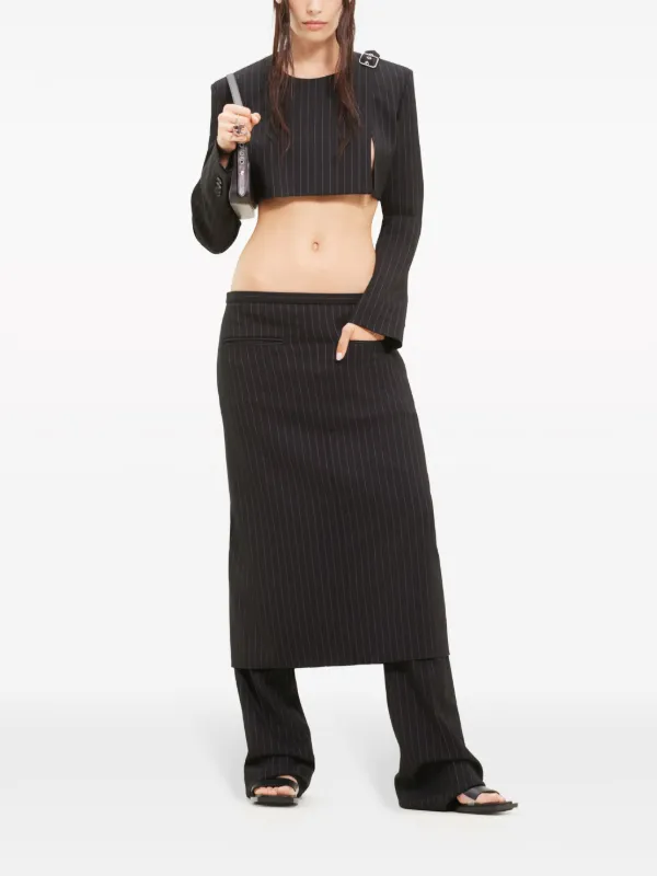 スカート COURREGES Women Skirts 324CRO451VY00159999 Black COURRÈGES: Skirt woman - Black | Courrèges skirt