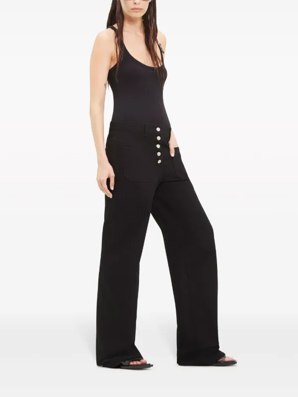 Courrèges Holistic Buckle 90s Tank Top | Black | FARFETCH