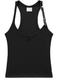 Courrèges Holistic Buckle 90s tank top - Black