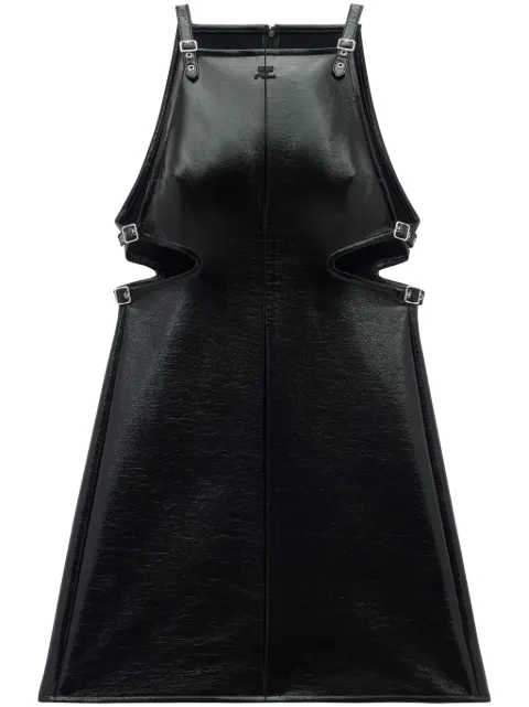 Courrèges Slash Buckle sleeveless minidress