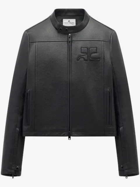 Courrèges chaqueta biker Iconic