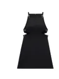 Courrèges buckle-detail shift dress - Black