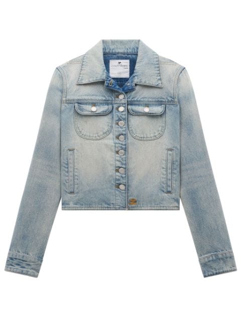 Courrèges trucker denim jacket