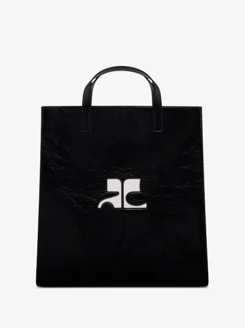 Courrèges Heritage 皮质手提包