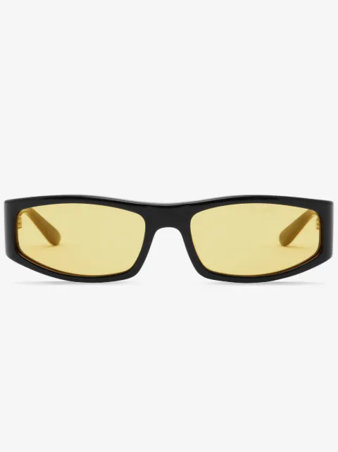 Courrèges Tech rectangle-frame sunglasses