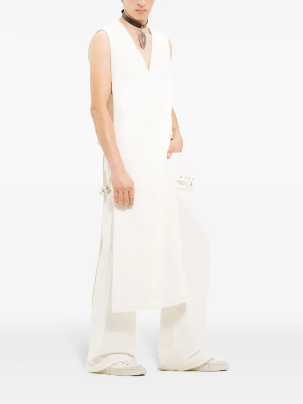 Courrèges マルチバックル デニムドレス | ニュートラル