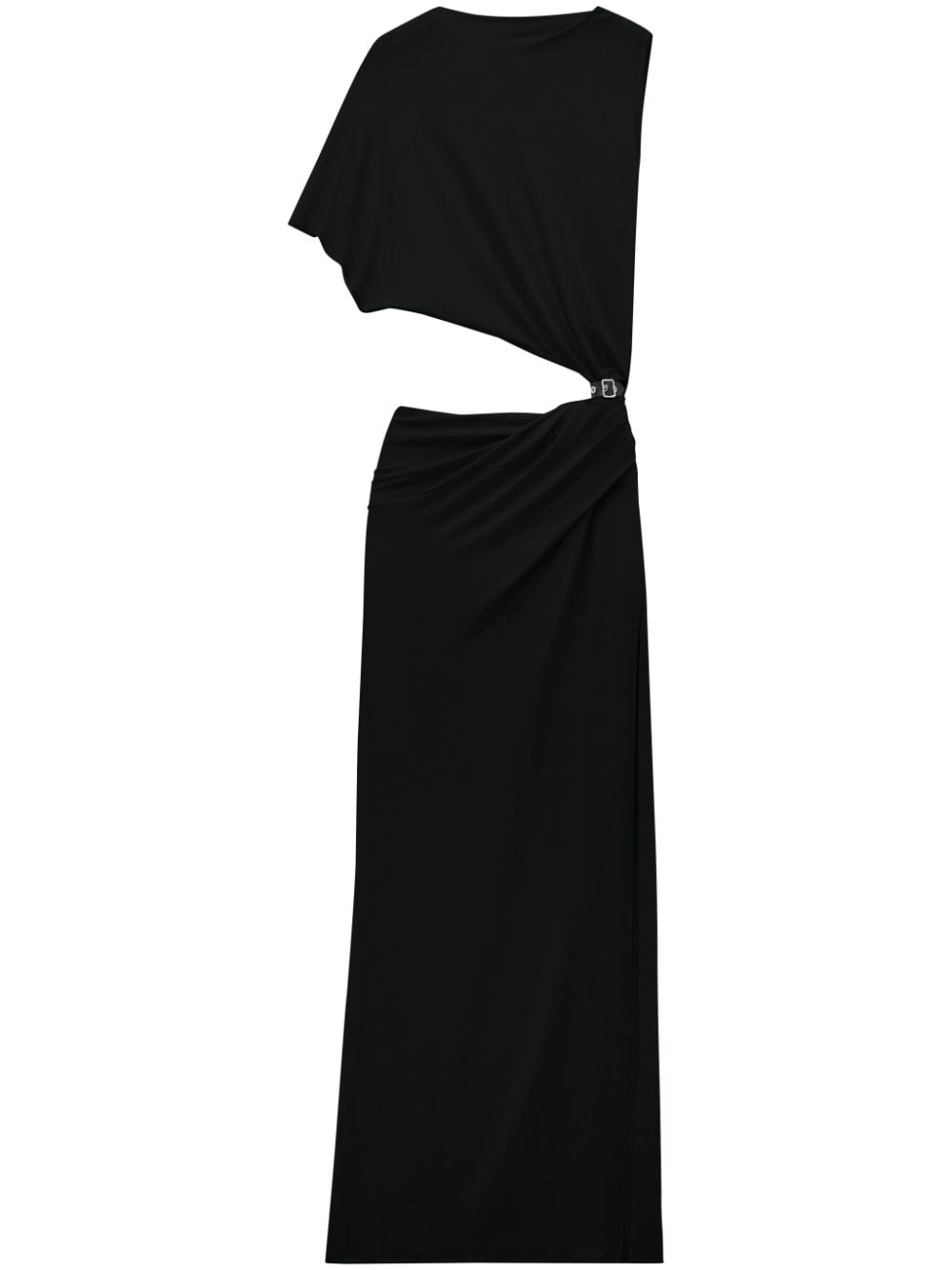 Courrèges Devin maxi-jurk met uitgesneden detail Zwart
