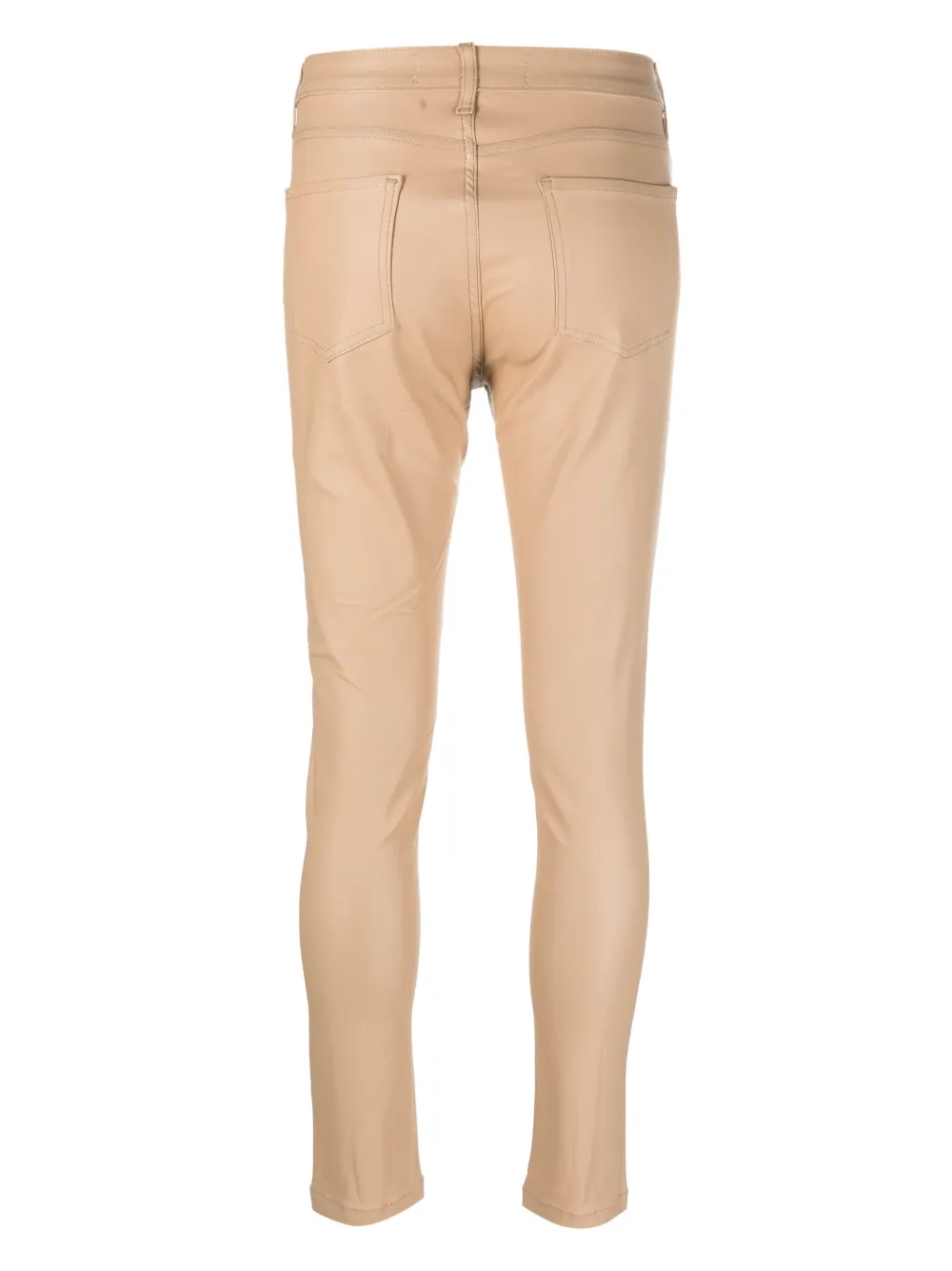 Federica Tosi mid-rise skinny trousers - Beige