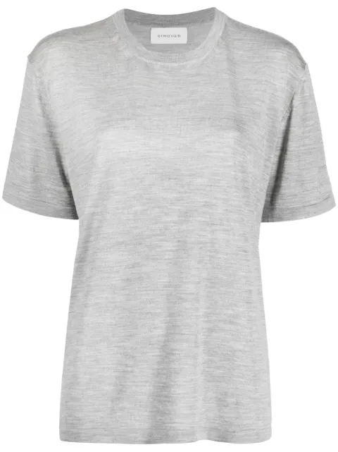 ARMARIUM mélange wool-blend T-shirt