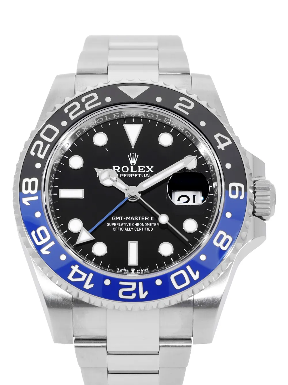 Rolex 2022 ongedragen GMT-Master II horloge - Zwart