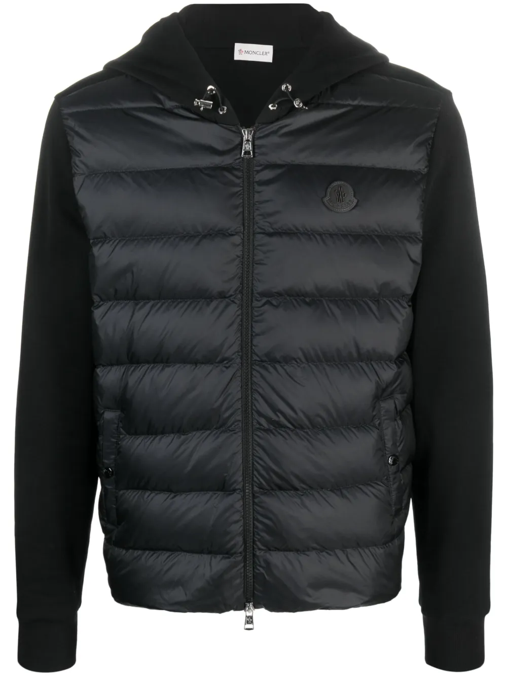 Moncler Hybrid Hooded Jacket - Farfetch