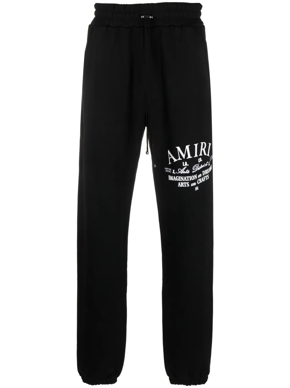 Amiri Logo Printed Drawstring Sweatpants In Multicolor