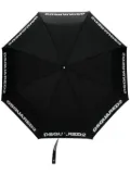 DSQUARED2 logo-print compact umbrella - Black