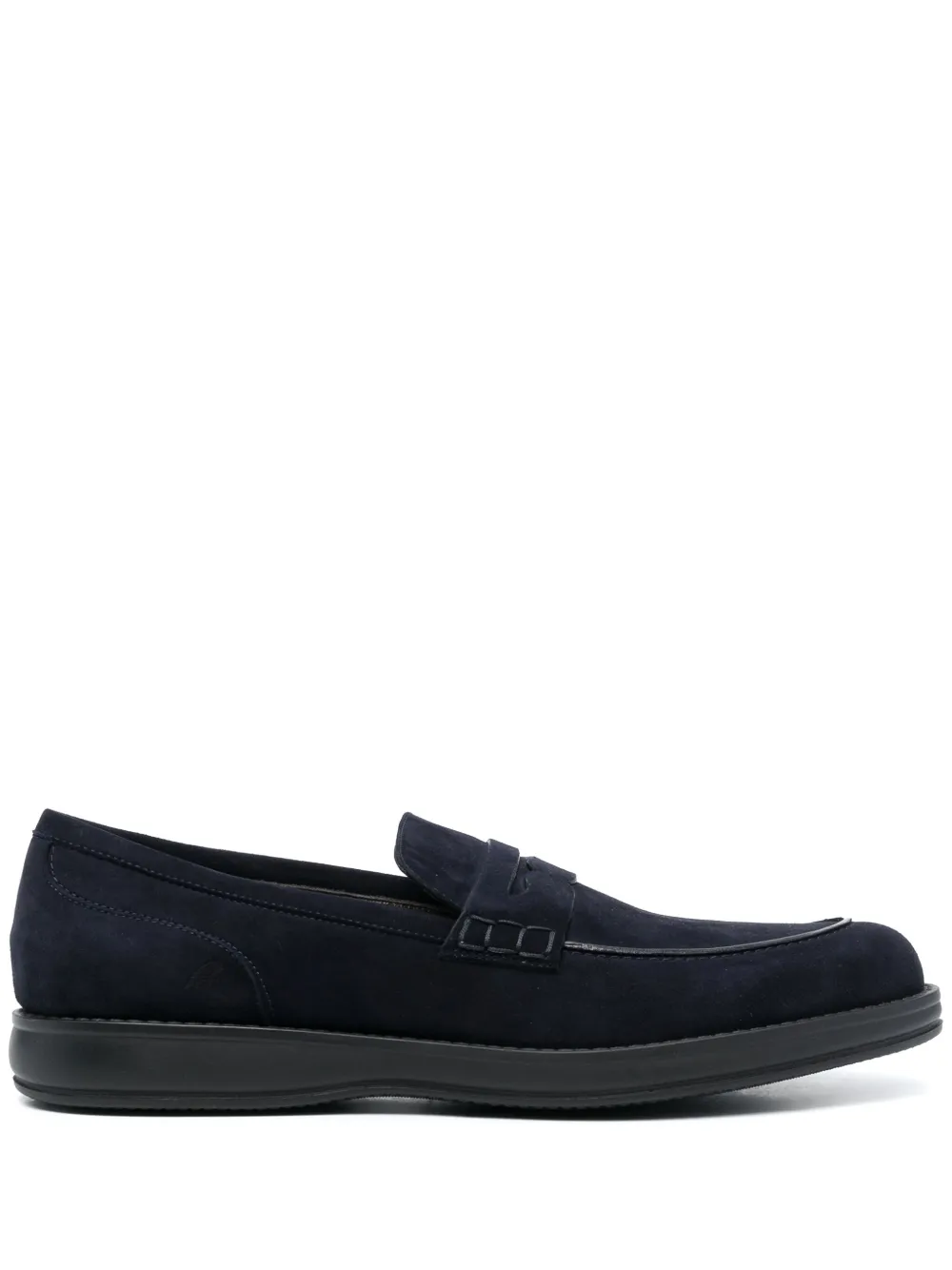 brioni suede loafers