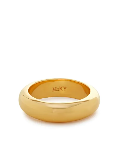 Monica Vinader Kate Young D-shape band ring
