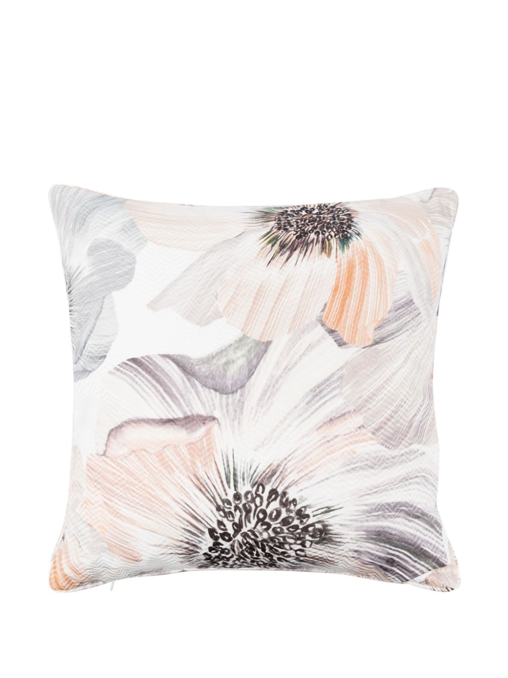 Missoni Home Kussen met bloemenprint (40x40) - Beige