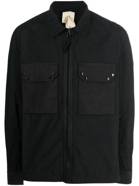 Ten C zip-up shirt jacket