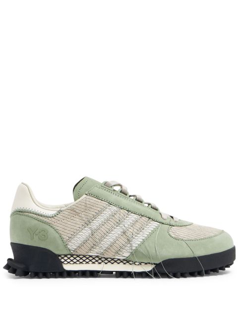 hype adidas frayed lace-up sneakers 