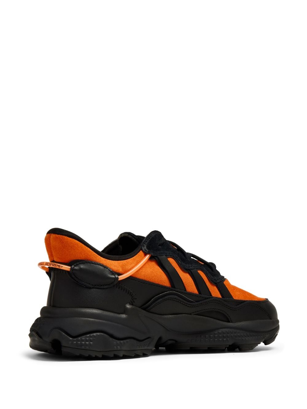 Shop Adidas Originals Ozweego Chunky Sneakers In Black