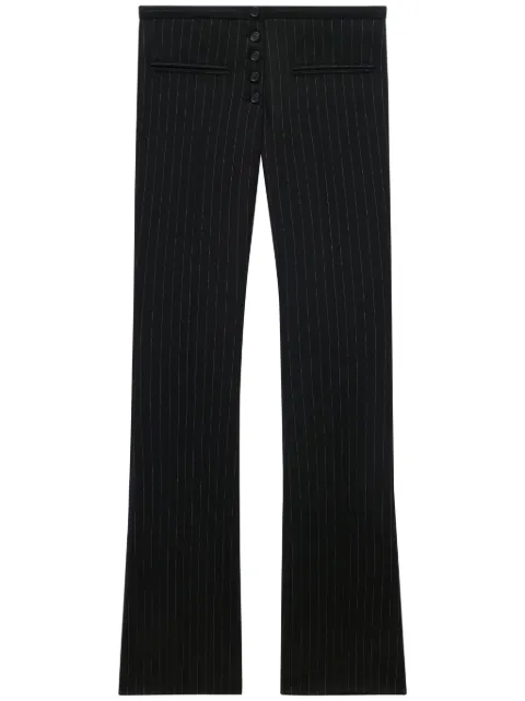 Courrèges tailored pinstripe trousers