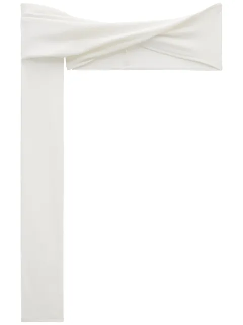 Courrèges twist-detail one-shoulder top