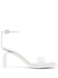 Courrèges Stream 70mm sandals - White