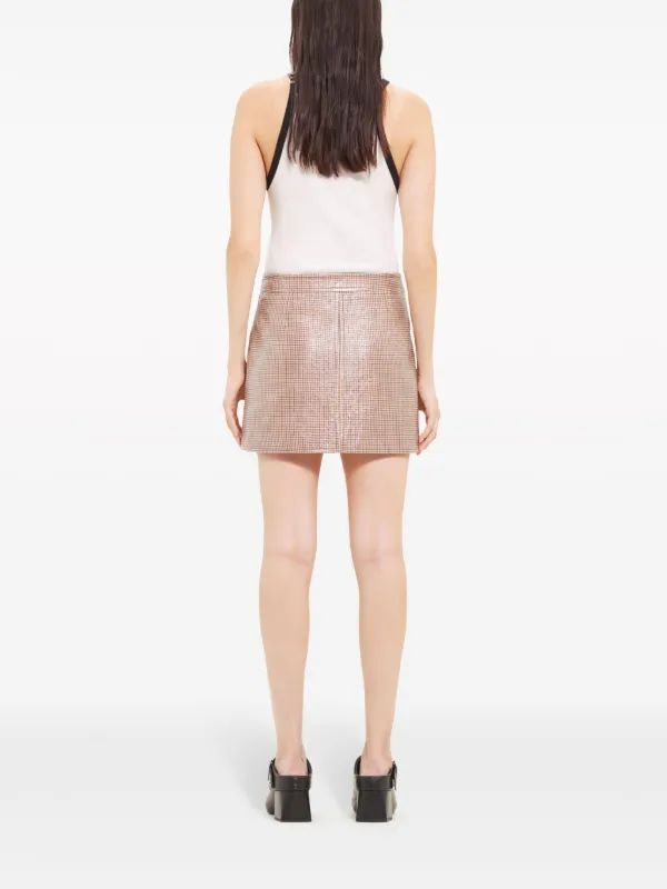 Courrèges Buckle Cotton Tank Top | White | FARFETCH