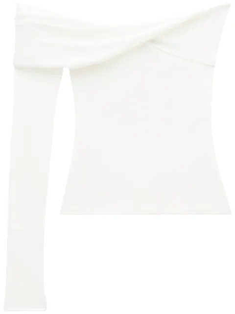 Courrèges twisted jersey top