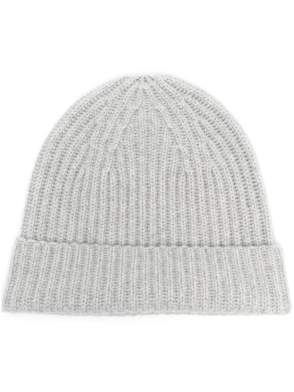 Lisa Yang ribbed-knit cashmere beanie | Grey | Image 1