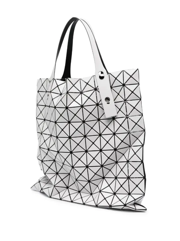 【送料&関税込】Issey Miyake Grey Prism Matte Tote Bag Bao Bao Issey Miyake Prism matte-finish Tote Bag | Grey