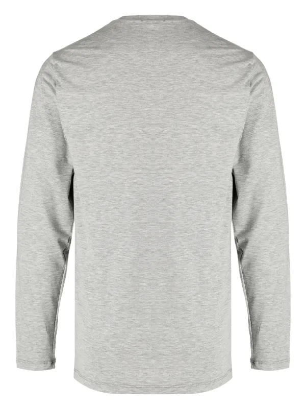 Tシャツ・カットソー TOM FORD LONG SLEEVE RIB SERAFINO (JHL014JMC048S25 AW004) TOM FORD long-sleeve lyocell-blend T-shirt | Blue | FARFETCH
