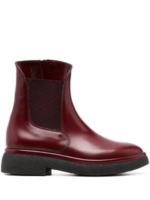 AGL Alison R Beat Leather Boots Farfetch